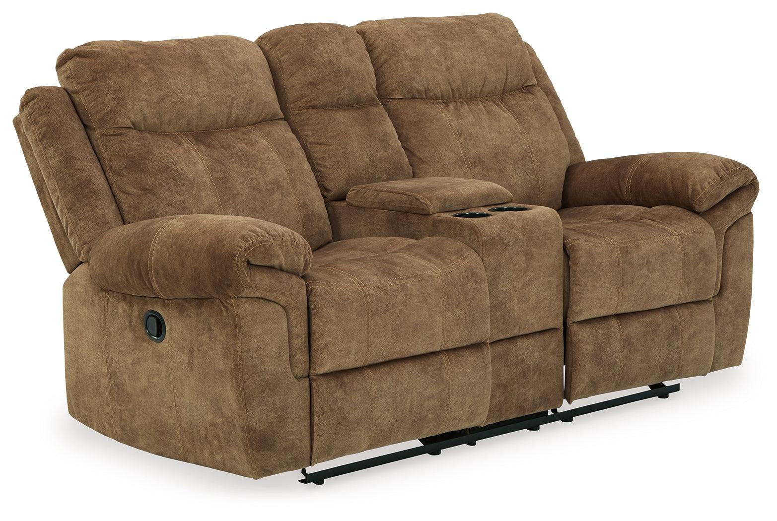 Huddle-up Nutmeg Sofa, Loveseat And Recliner - Ella Furniture