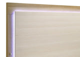 Hyland Eastern King Panel Bed LED Headboard Natural view 7