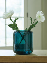 Inisland Teal Vase from Ella Furniture