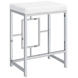 Jackson Jackson 4-Piece Multipurpose Counter Height Table Set White And Chrome 182714 - Ella Furniture