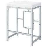 Jackson Jackson 4-Piece Multipurpose Counter Height Table Set White And Chrome 182714 - Ella Furniture