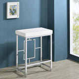 Jackson Jackson 4-Piece Multipurpose Counter Height Table Set White And Chrome 182714 - Ella Furniture