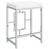 Jackson Jackson 5-Piece Multipurpose Counter Height Table Set White And Chrome 182715 - Ella Furniture