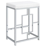 Jackson Jackson 5-Piece Multipurpose Counter Height Table Set White And Chrome 182715 - Ella Furniture