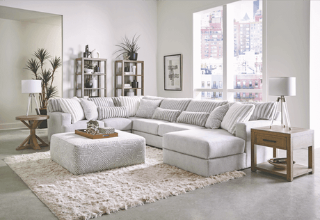 Jackson/catnapper 3303 3Pc Oversized Sectional - Ella Furniture