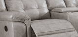 Jacob Stone Reclining Sectional - Ella Furniture