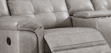 Jacob Stone Reclining Sectional - Ella Furniture