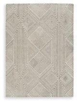 Jadott Beige/Brown Medium Rug - Ella Furniture