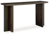 Jalenry Grayish Brown Console Sofa Table - Ella Furniture