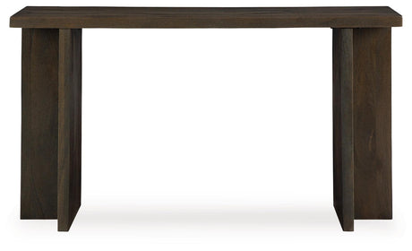Jalenry Grayish Brown Console Sofa Table - Ella Furniture