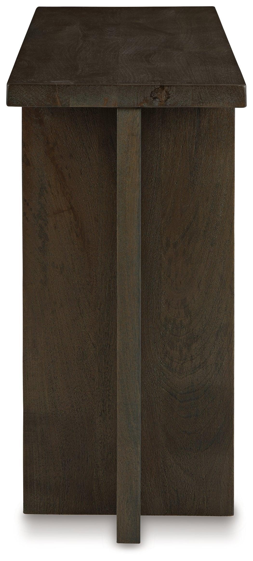 Jalenry Grayish Brown Console Sofa Table - Ella Furniture