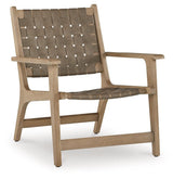 Jameset Taupe Accent Chair - Ella Furniture