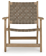 Jameset Taupe Accent Chair - Ella Furniture