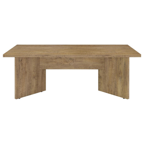 Jamestown Rectangular Engineered Wood Dining Table With Decorative Laminate Mango Brown 183020 - Ella Furniture