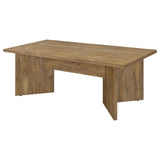 Jamestown Rectangular Engineered Wood Dining Table With Decorative Laminate Mango Brown 183020 - Ella Furniture