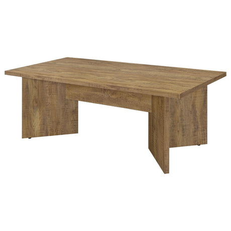 Jamestown Rectangular Engineered Wood Dining Table With Decorative Laminate Mango Brown 183020 - Ella Furniture