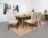 Jamestown Rectangular Engineered Wood Dining Table With Decorative Laminate Mango Brown 183020 - Ella Furniture