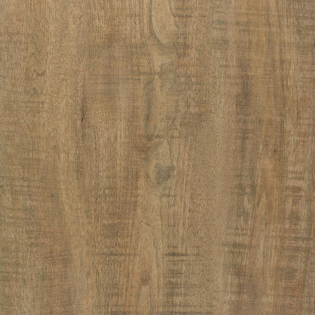 Jamestown Round Engineered Wood Dining Table With Decorative Laminate Mango Brown 183021 - Ella Furniture