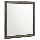 Janine Square Dresser Mirror Grey 223554 - Ella Furniture