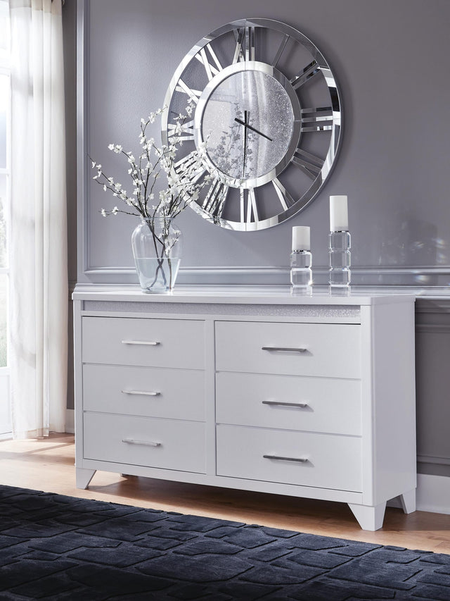 Jarlee White Dresser from Ella Furniture