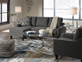 Jarreau Gray Sofa Chaise And Chair - Ella Furniture