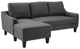 Jarreau Gray Sofa Chaise And Chair - Ella Furniture