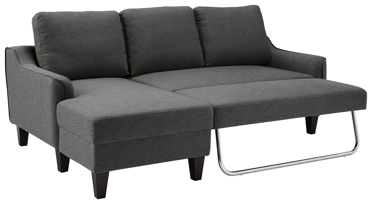 Jarreau Gray Sofa Chaise And Chair - Ella Furniture