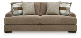 Jayne Park Pecan Chenille Sofa view 3
