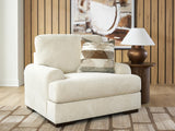 Jayne Park Sand Chenille Oversized Chair from Ella Furniture