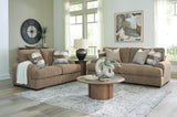 Jayne Pecan Park Sofa and Loveseat from Ella Furniture