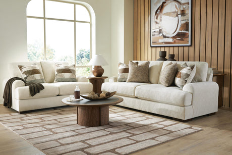Jayne Sand Park Sofa and Loveseat from Ella Furniture