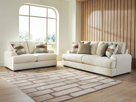 Jayne Sand Park Sofa and Loveseat view 2