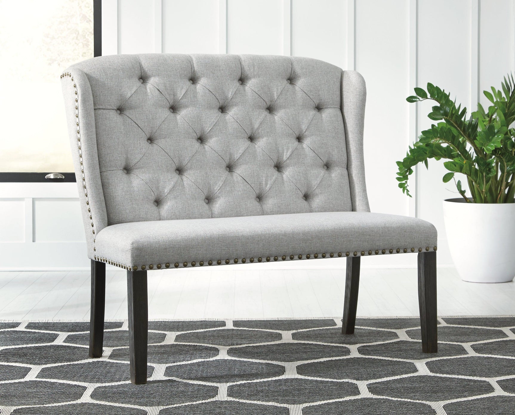 Jeanette Black Rectangular Dining Room Set - Ella Furniture
