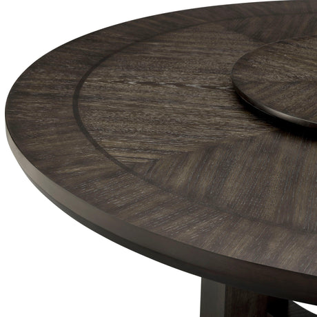 Jeffries Dark Brown Modern Solid Wood And Veneers Dining Sideboard - Ella Furniture