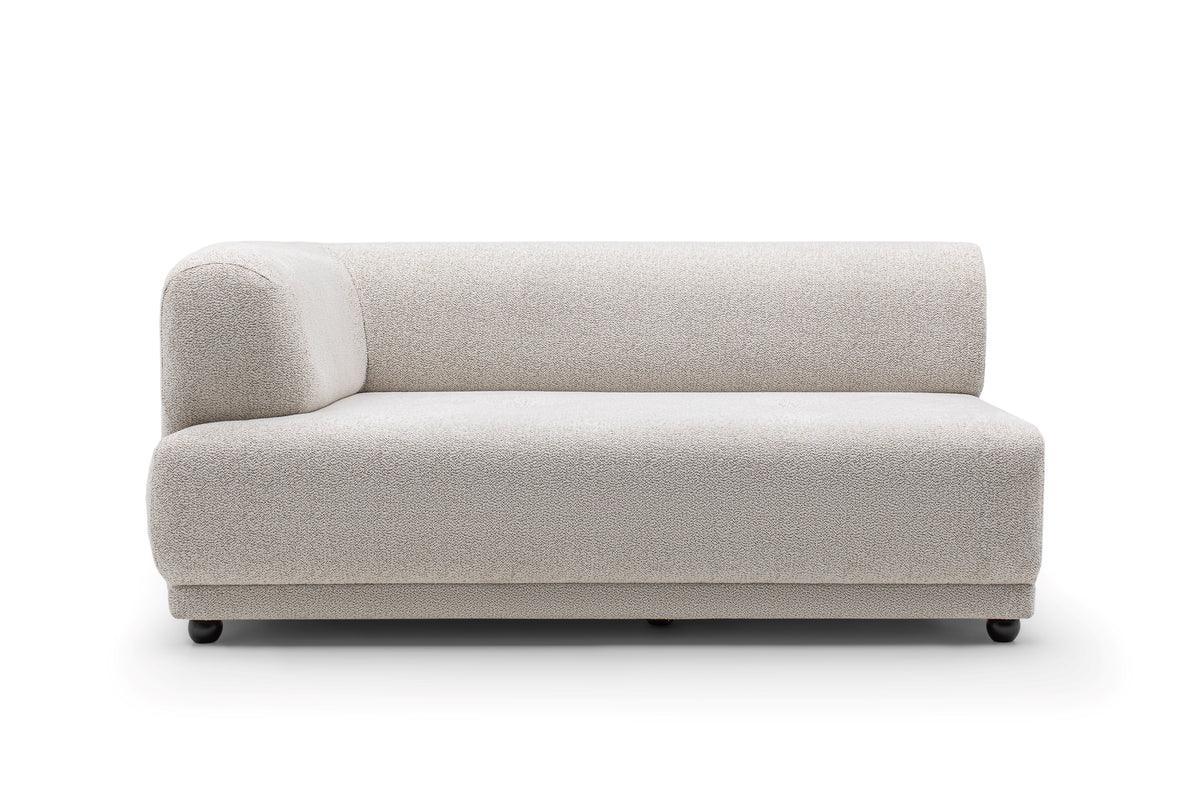 Jenna Ivory 3 Pc Raf Sectional - Ella Furniture