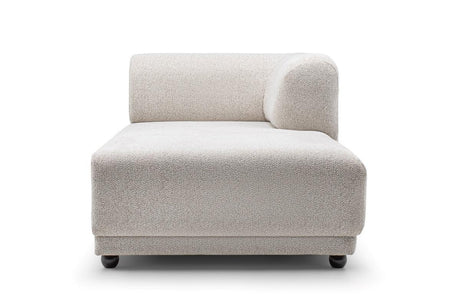 Jenna Ivory 3 Pc Raf Sectional - Ella Furniture