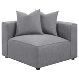Jennifer Jennifer 6-piece Upholstered Modular Sectional Grey 551594-SET - Ella Furniture
