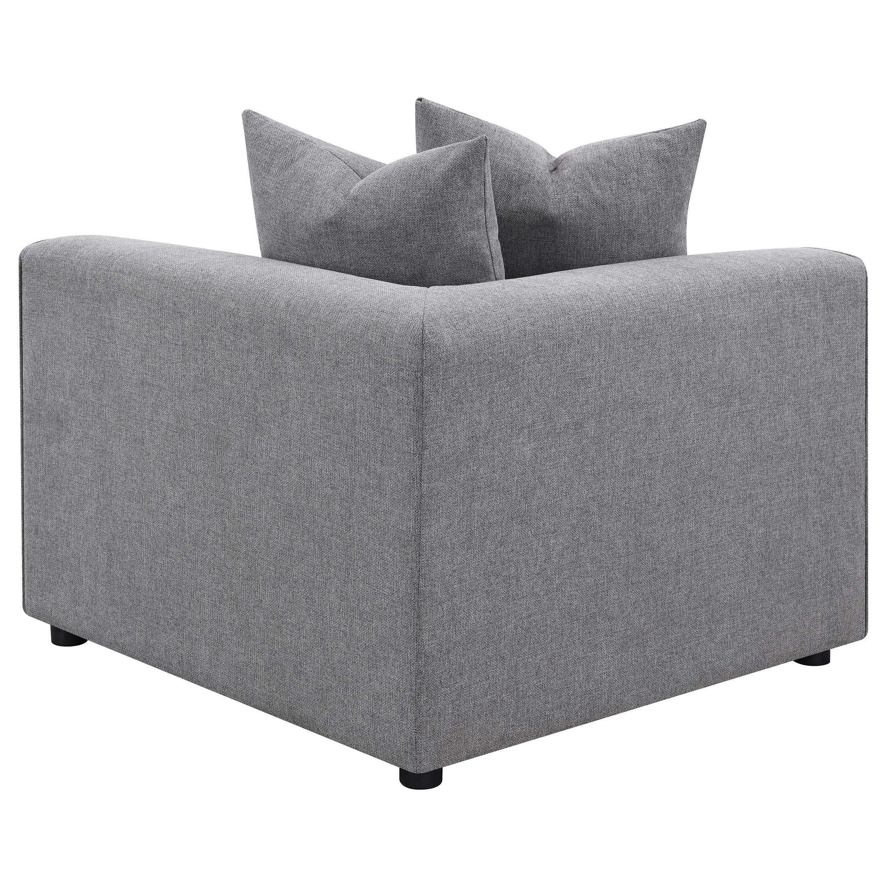 Jennifer Jennifer 6-piece Upholstered Modular Sectional Grey 551594-SET - Ella Furniture
