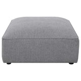 Jennifer Jennifer 6-piece Upholstered Modular Sectional Grey 551594-SET - Ella Furniture