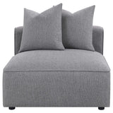 Jennifer Jennifer 6-piece Upholstered Modular Sectional Grey 551594-SET - Ella Furniture