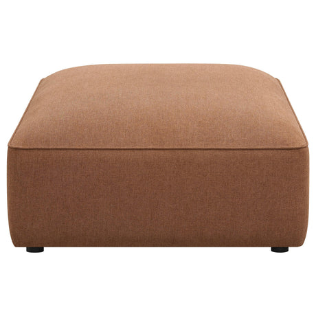 Jennifer Jennifer 6-piece Upholstered Modular Sectional Terracotta 551591-SET - Ella Furniture