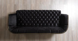 Jenny Black Velvet Sofa & Loveseat - Ella Furniture