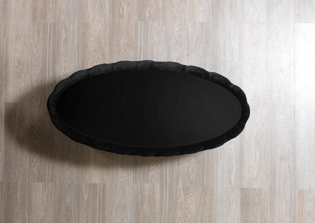 Jenny Black Velvet Sofa & Loveseat - Ella Furniture