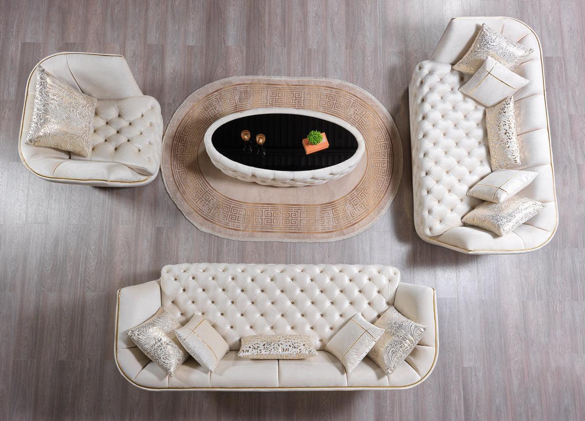 Jenny Ivory Coffee Table - Ella Furniture