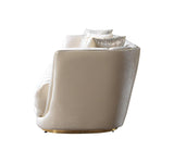Jenny Ivory Velvet Sofa & Loveseat - Ella Furniture