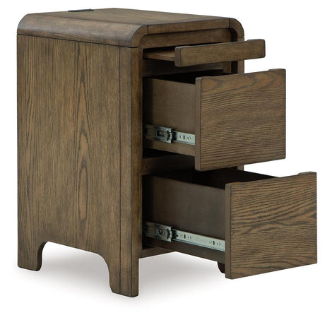 Jensworth Brown Accent Table - Ella Furniture