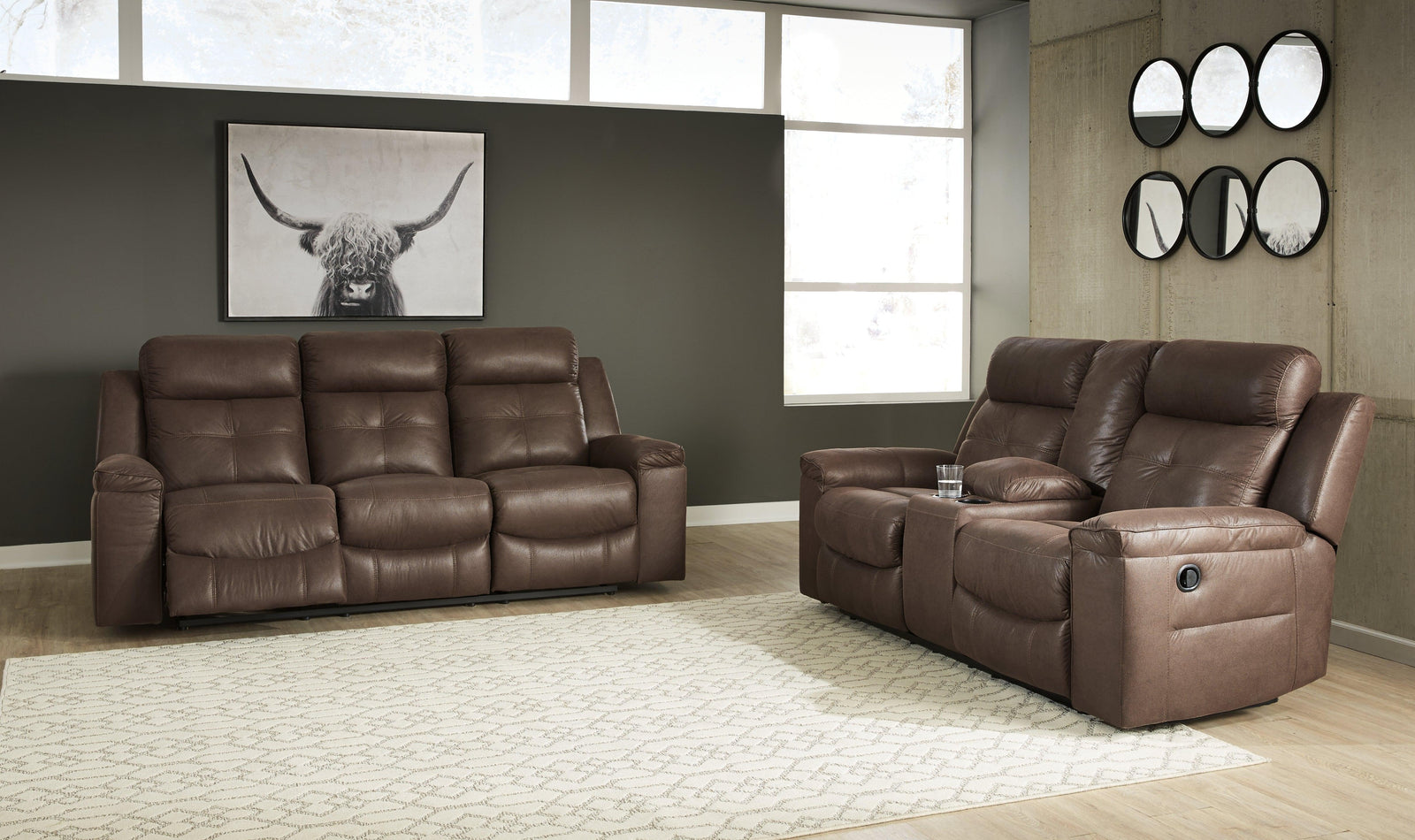 Jesolo Coffee Sofa And Loveseat - Ella Furniture