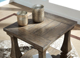 Johnelle Gray 2 End Tables - Ella Furniture