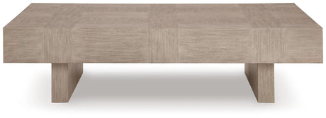 Jorlaina Light Grayish Brown Coffee Table view 3