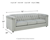 Josanna Gray Sofa And Loveseat - Ella Furniture